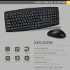 Micropack KM-203W Wireless Combo Keyboard & Mouse 6 432bfea4c3ae39d7b3c5ea8e8ce8135a